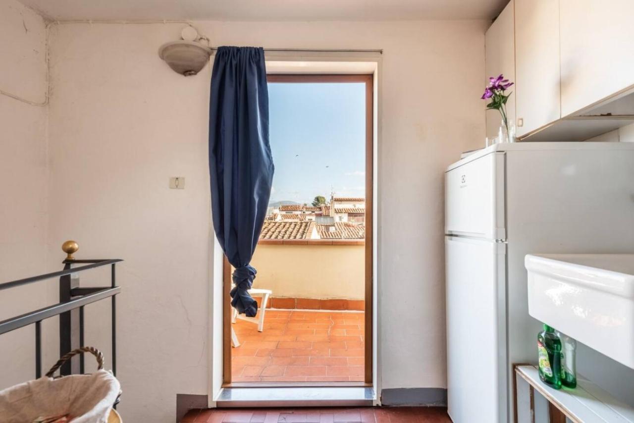 Romantico Attichino Con Terrazzo Vista Duomo !! ฟลอเรนซ์ ภายนอก รูปภาพ
